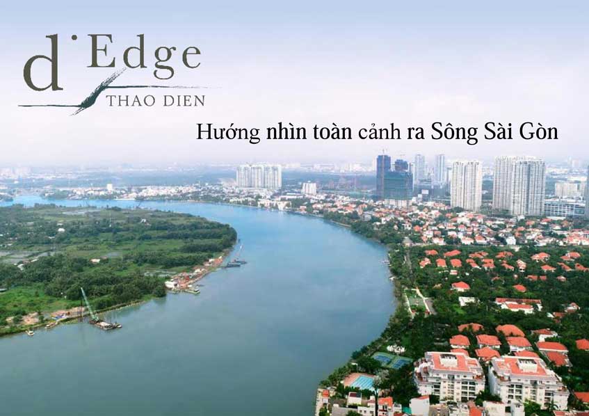 D’Edge Thảo Điền sở hữu tầm nhìn ngoạn mục ra toàn cảnh sông Sài Gòn