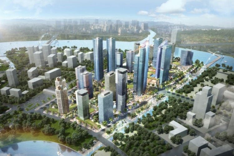 Dự án Eco Smart City do Lotte đầu tư tại Thủ Thiêm