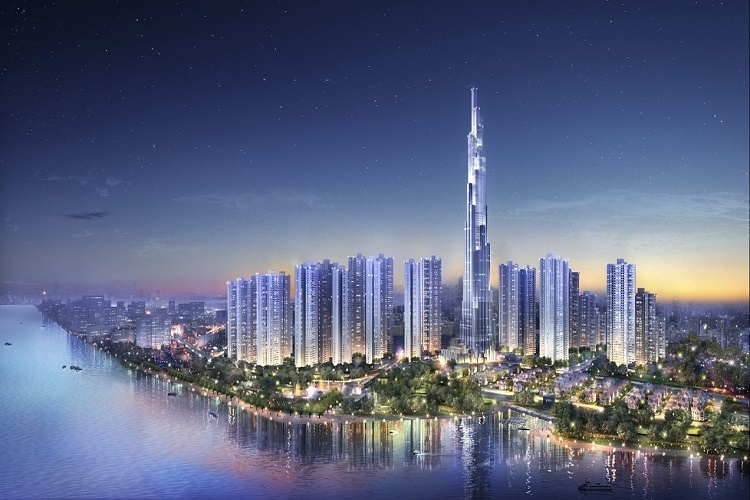 Phối cảnh tòa nhà cao nhất Việt Nam