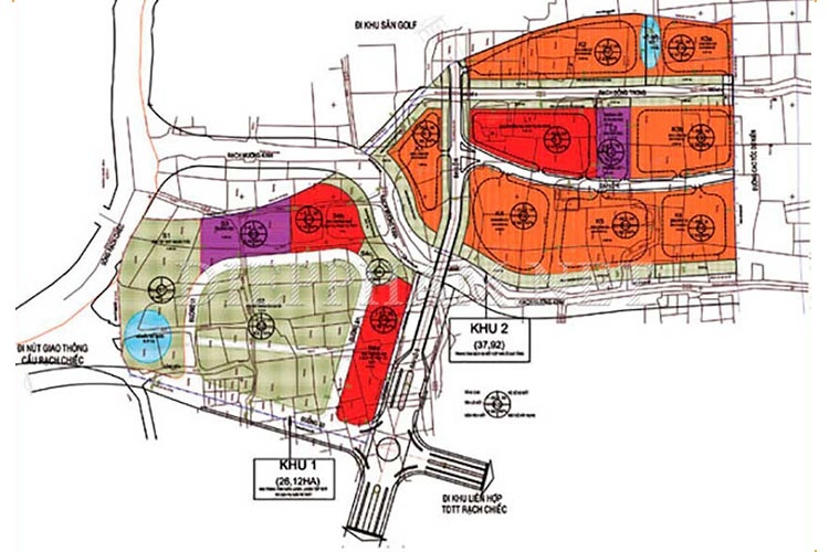 Quy hoạch tổng thể dự án Saigon Sport City