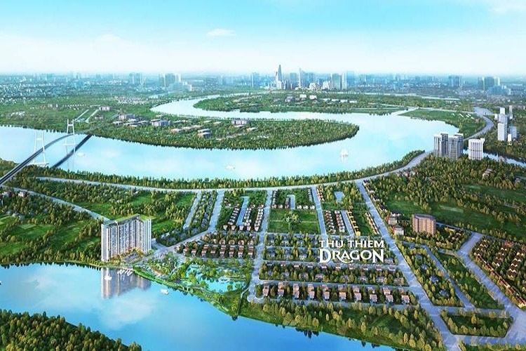 Các căn hộ tại dự án Thủ Thiêm Dragon đều có view sông Sài Gòn