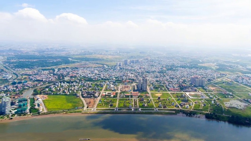 Khu dân cư Thạnh Mỹ Lợi với quy hoạch bài bản và vị thế đẹp ngay khúc uốn lượn của Sông Sài Gòn