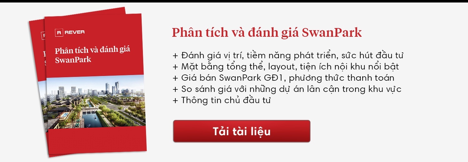 Thông tin chi tiết SwanPark: vị trí, tiện ích, giá bán, PTTT, chủ đầu tư