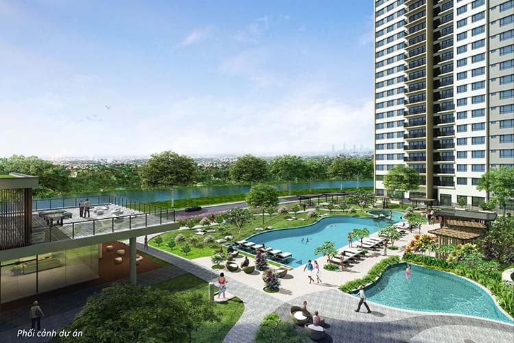 Tiện ích nội khu nổi trội tại dự án căn hộ Palm City