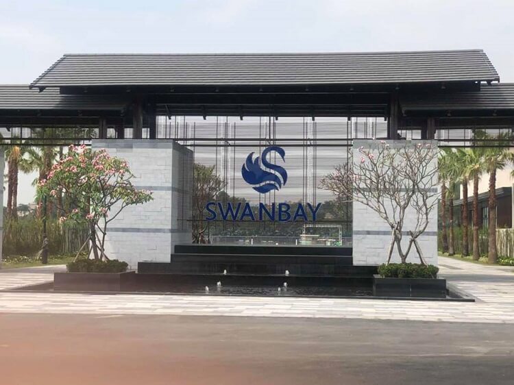Cổng chào dự án Swan Bay