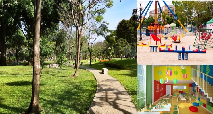 Các tiện ích nội khu nổi bật tại dự án Biên Hòa Golden Town