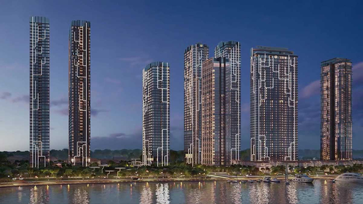 Tiến độ tháng 2/2022 của 3 dự án: Lumière Riverside, Masteri Centre Point, Grand Marina Saigon