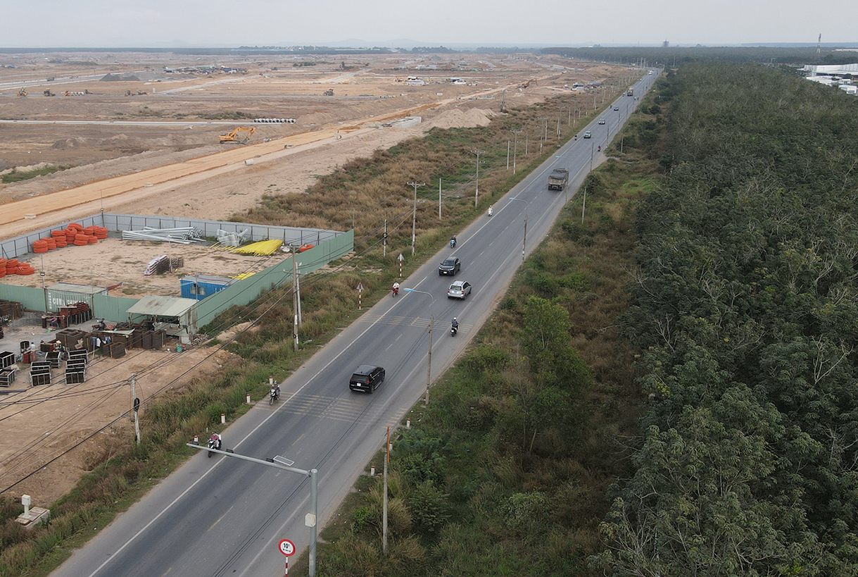 Đồng Nai xây dựng 3 tuyến đường kết nối sân bay Long Thành