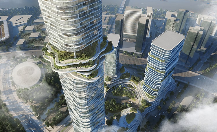 Empire City by Ole Scheeren © Buro-OS_04_Sky Forest and Cultivated Terraces-min-1