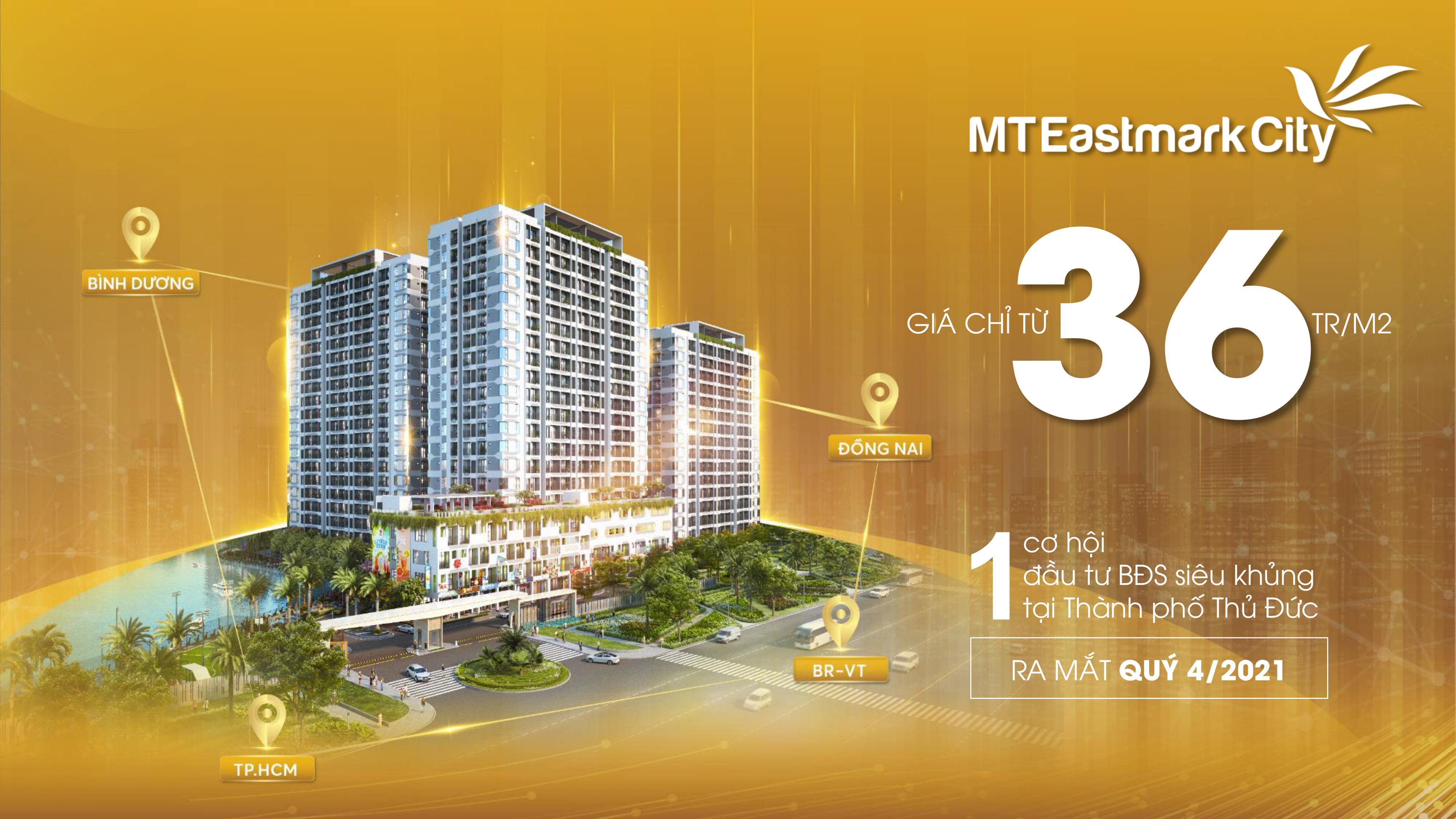 Thông tin dự án MT Eastmark City gần 2.000 căn sắp ra mắt tại TP Thủ Đức