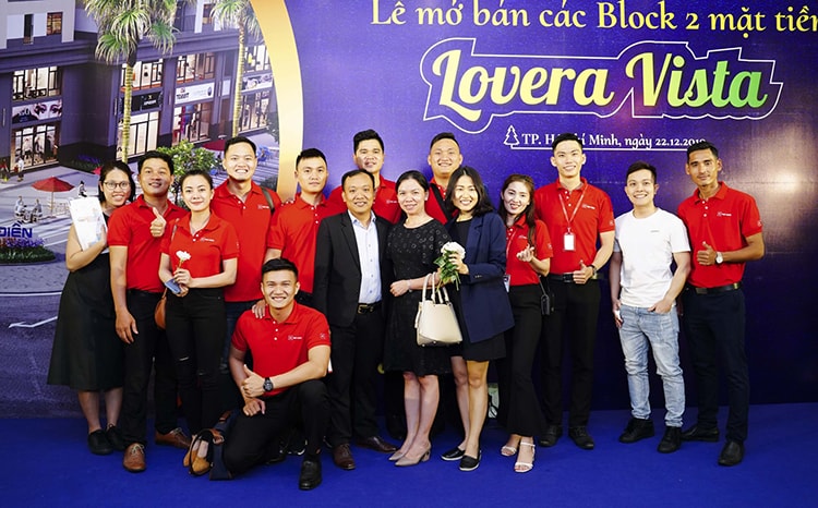 Gần 1.000 khách hàng tham dự lễ mở bán các block 2 mặt tiền dự án Lovera Vista