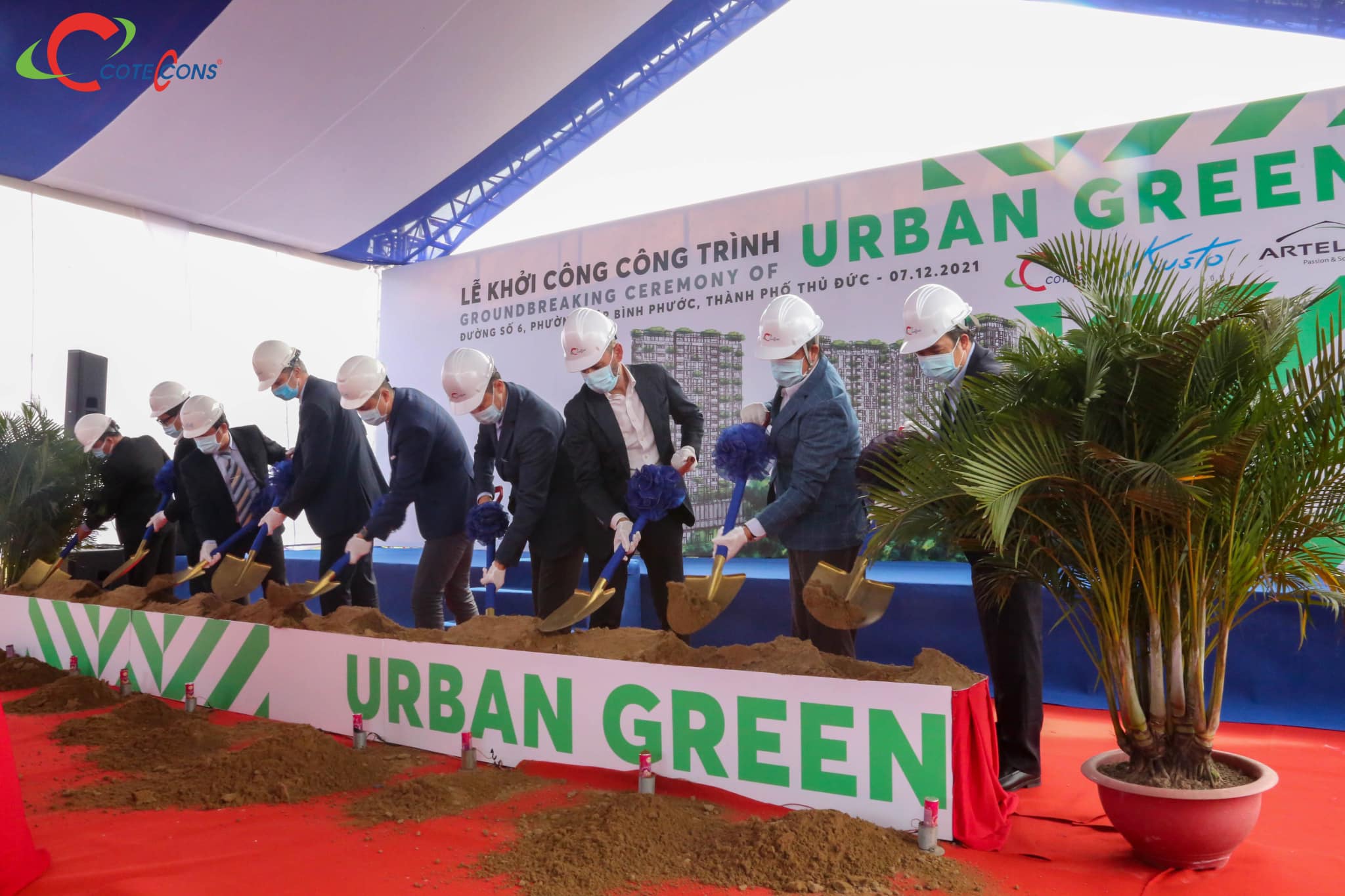 Kusto Home và Coteccons khởi công chính thức dự án Urban Green