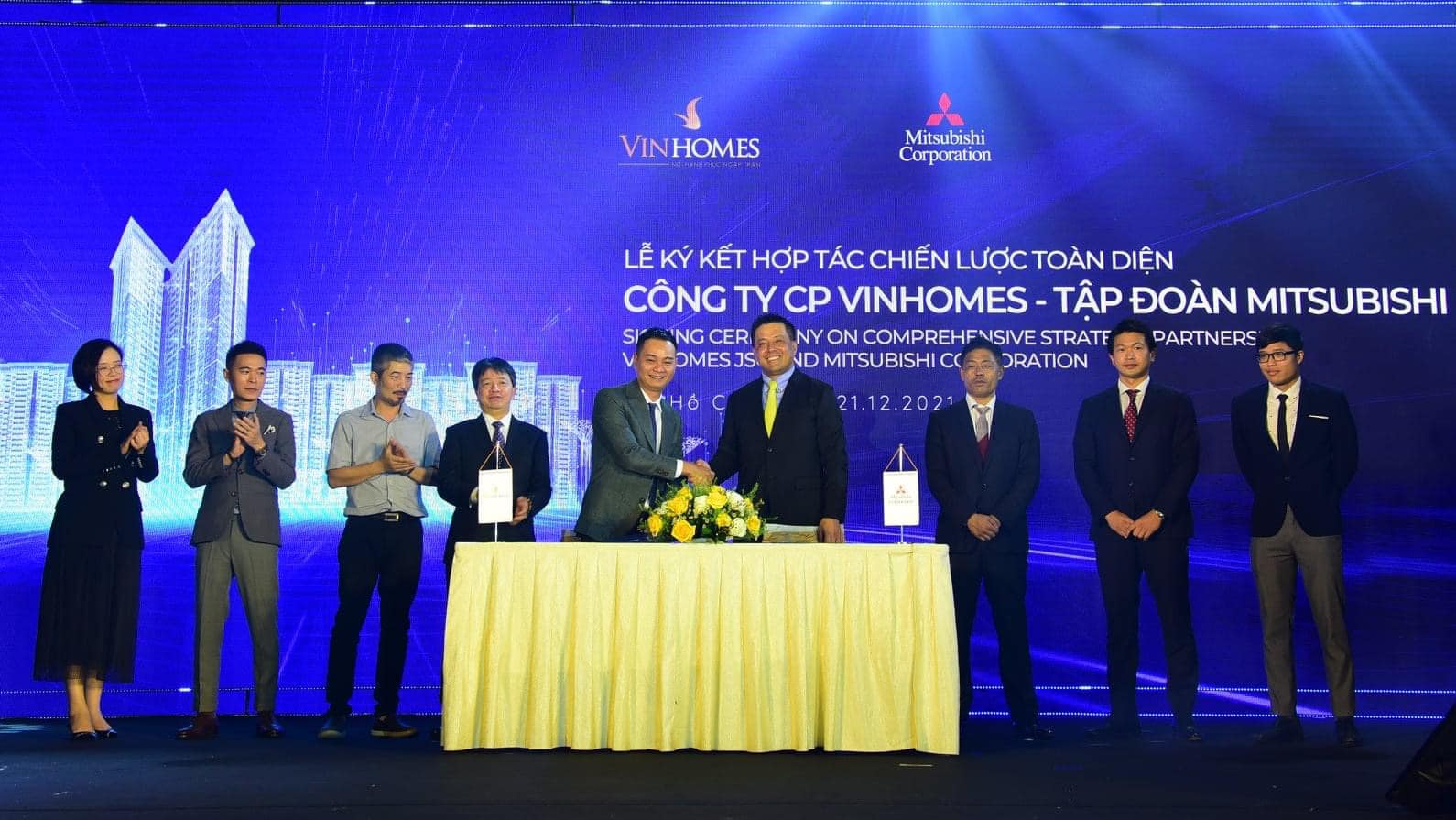 Vinhomes và Mitsubishi Corporation ký kết hợp tác toàn diện trên nhiều lĩnh vực